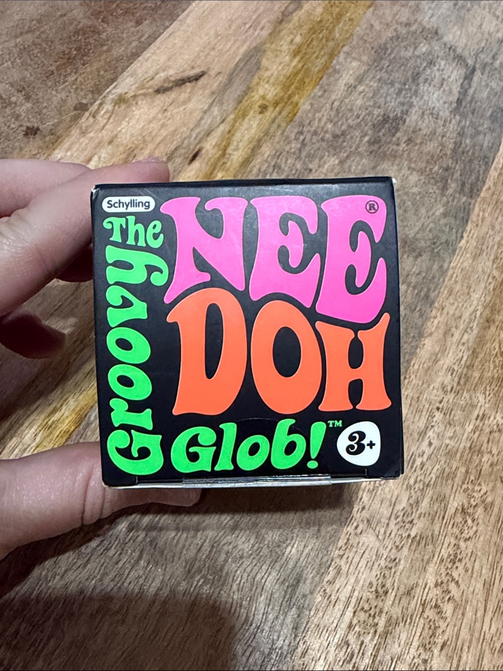 Groovy NEE DOH Glob! Squeezable Purple Sensory Toy